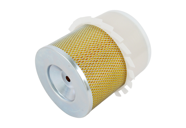 Dust air filter element